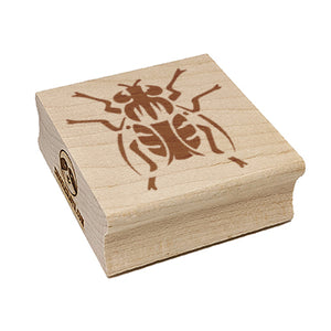 House Fly Flies Insect Pest Bug Square Rubber Stamp for Stamping Crafting