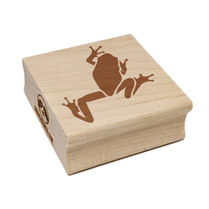 Climbing Tree Frog Square Rubber Stamp for Stamping Crafting