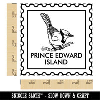 Prince Edward Island Canada Destination Travel Square Rubber Stamp for Stamping Crafting