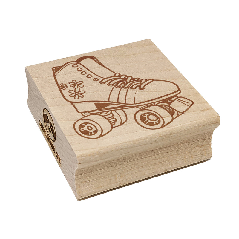 Roller Skates Sports Skating Square Rubber Stamp for Stamping Crafting