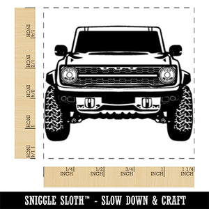 Truck Front Grill Car Vehicle Square Rubber Stamp for Stamping Crafting