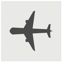 Airplane Solid Vacation Wall Cookie DIY Craft Reusable Stencil