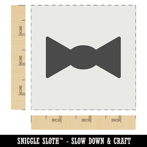 Bow Tie Solid Wall Cookie DIY Craft Reusable Stencil