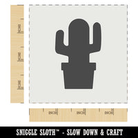 Cactus in Pot Solid Wall Cookie DIY Craft Reusable Stencil