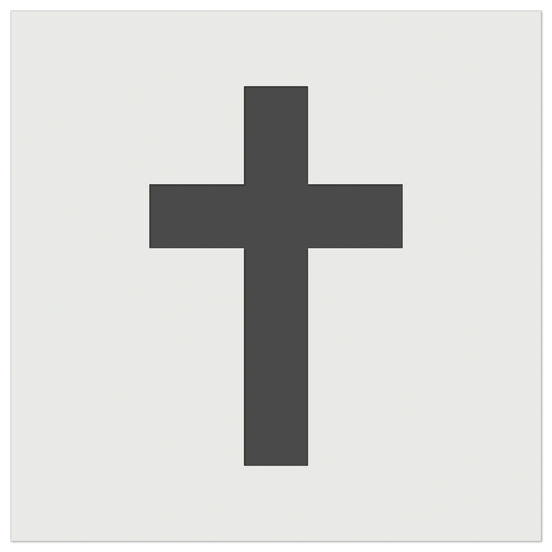 Cross Christian Church Religion Wall Cookie DIY Craft Reusable Stencil