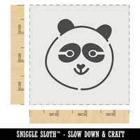 Happy Panda Face Wall Cookie DIY Craft Reusable Stencil