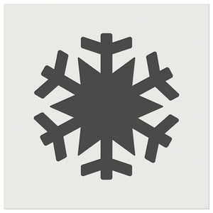 Snowflake Winter Wall Cookie DIY Craft Reusable Stencil