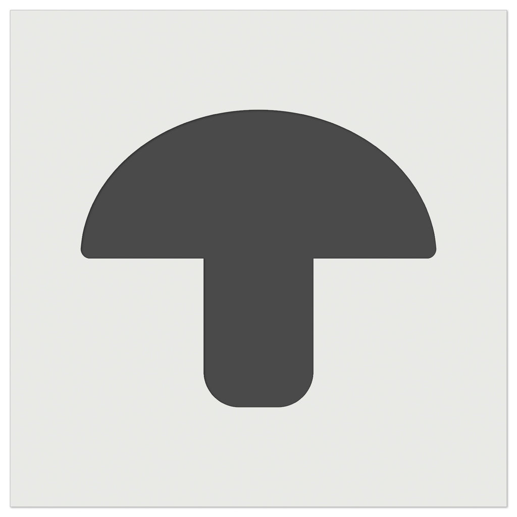 Toadstool Mushroom Wall Cookie DIY Craft Reusable Stencil