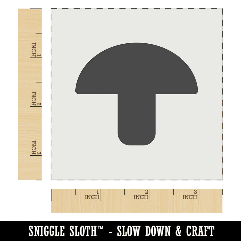 Toadstool Mushroom Wall Cookie DIY Craft Reusable Stencil