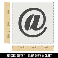 At Email Symbol Wall Cookie DIY Craft Reusable Stencil