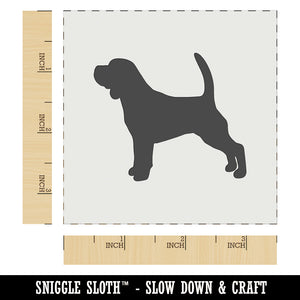 Beagle Dog Solid Wall Cookie DIY Craft Reusable Stencil
