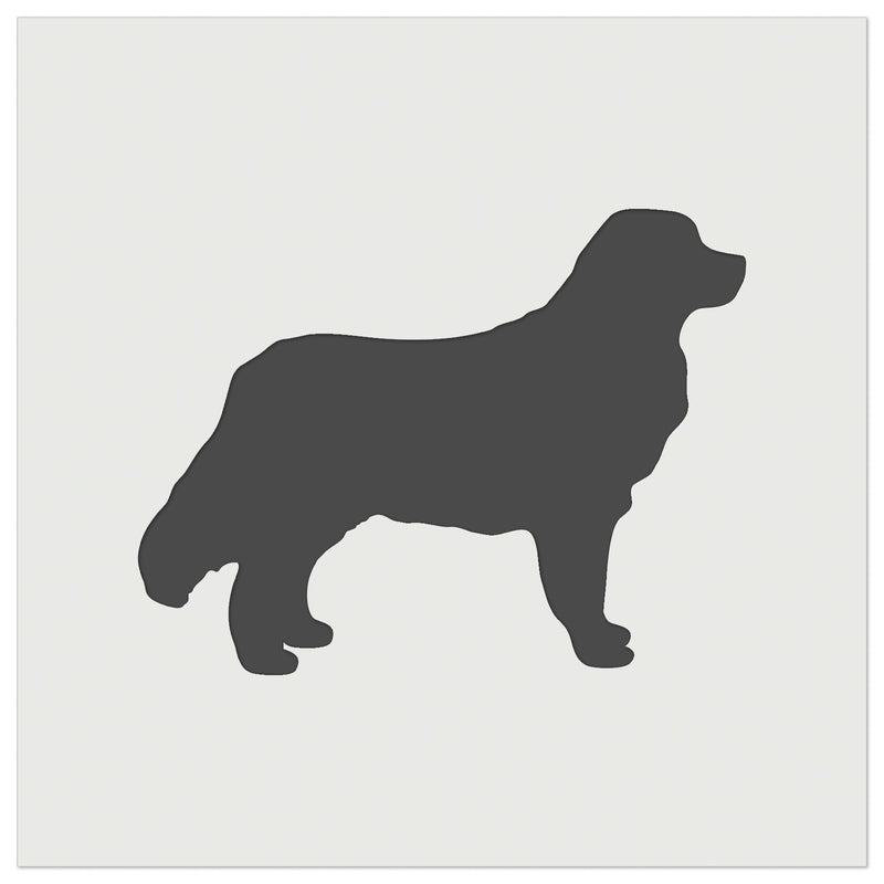 Bernese Mountain Dog Solid Wall Cookie DIY Craft Reusable Stencil