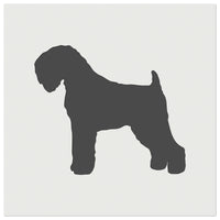 Black Russian Terrier Chornyi Dog Solid Wall Cookie DIY Craft Reusable Stencil