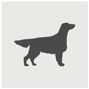 Flat-Coated Retriever Dog Solid Wall Cookie DIY Craft Reusable Stencil