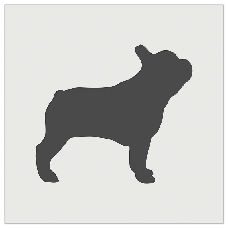 French Bulldog Dog Solid Wall Cookie DIY Craft Reusable Stencil