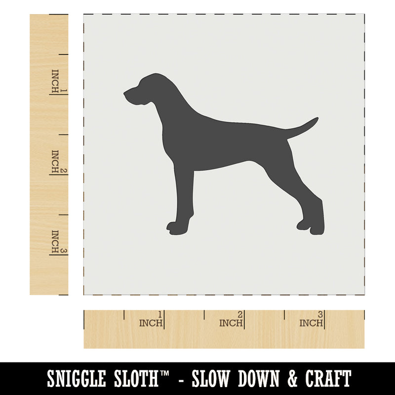 German Shorthaired Pointer Dog Solid Wall Cookie DIY Craft Reusable Stencil