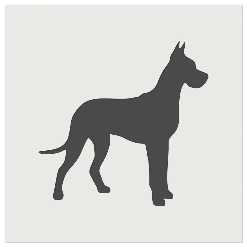 Great Dane Dog Solid Wall Cookie DIY Craft Reusable Stencil