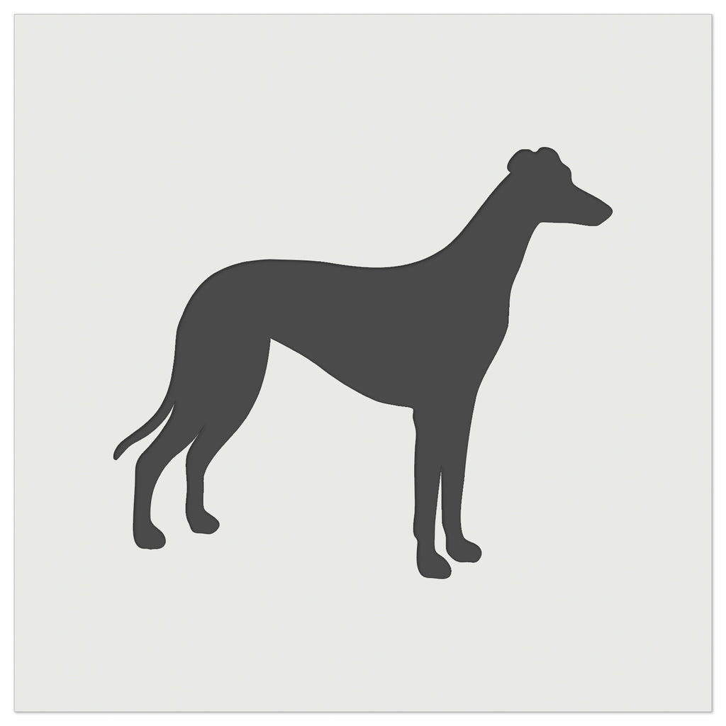 Greyhound Dog Solid Wall Cookie DIY Craft Reusable Stencil