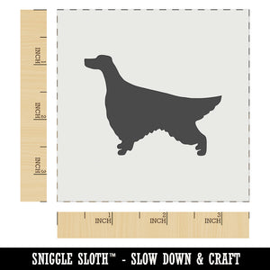 Irish Setter Dog Solid Wall Cookie DIY Craft Reusable Stencil