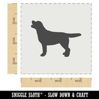 Labrador Retriever Dog Solid Wall Cookie DIY Craft Reusable Stencil