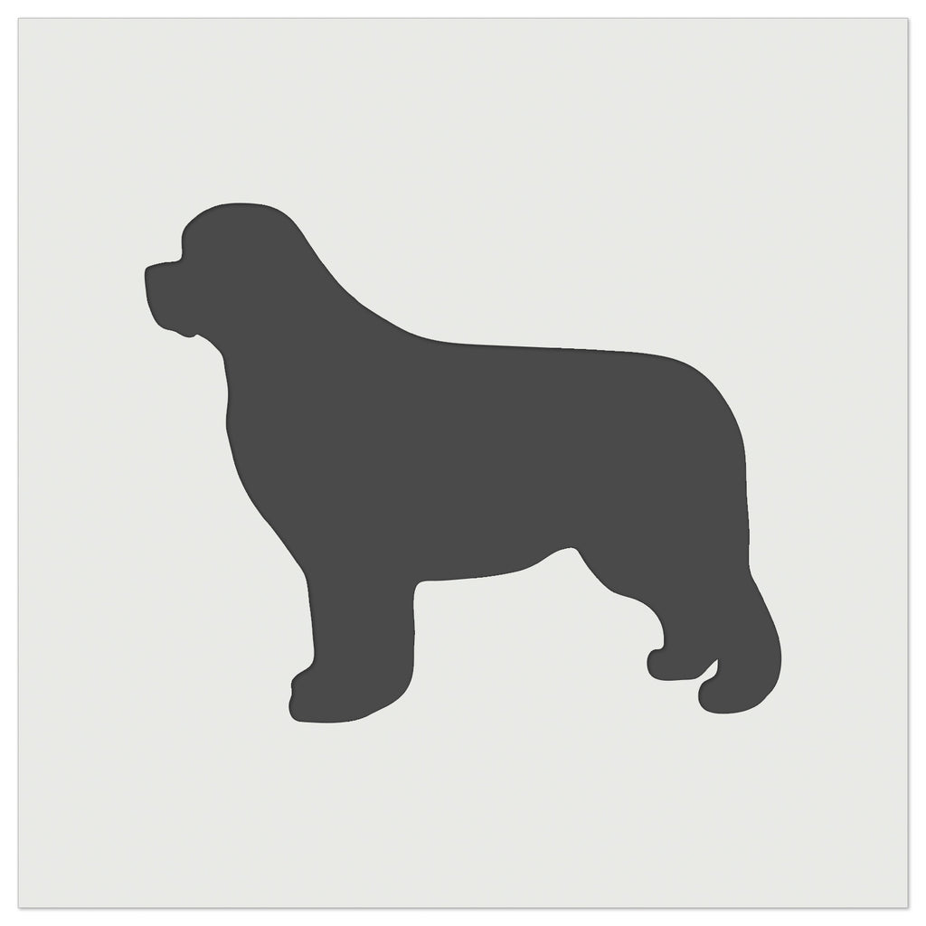 Newfoundland Dog Solid Wall Cookie DIY Craft Reusable Stencil