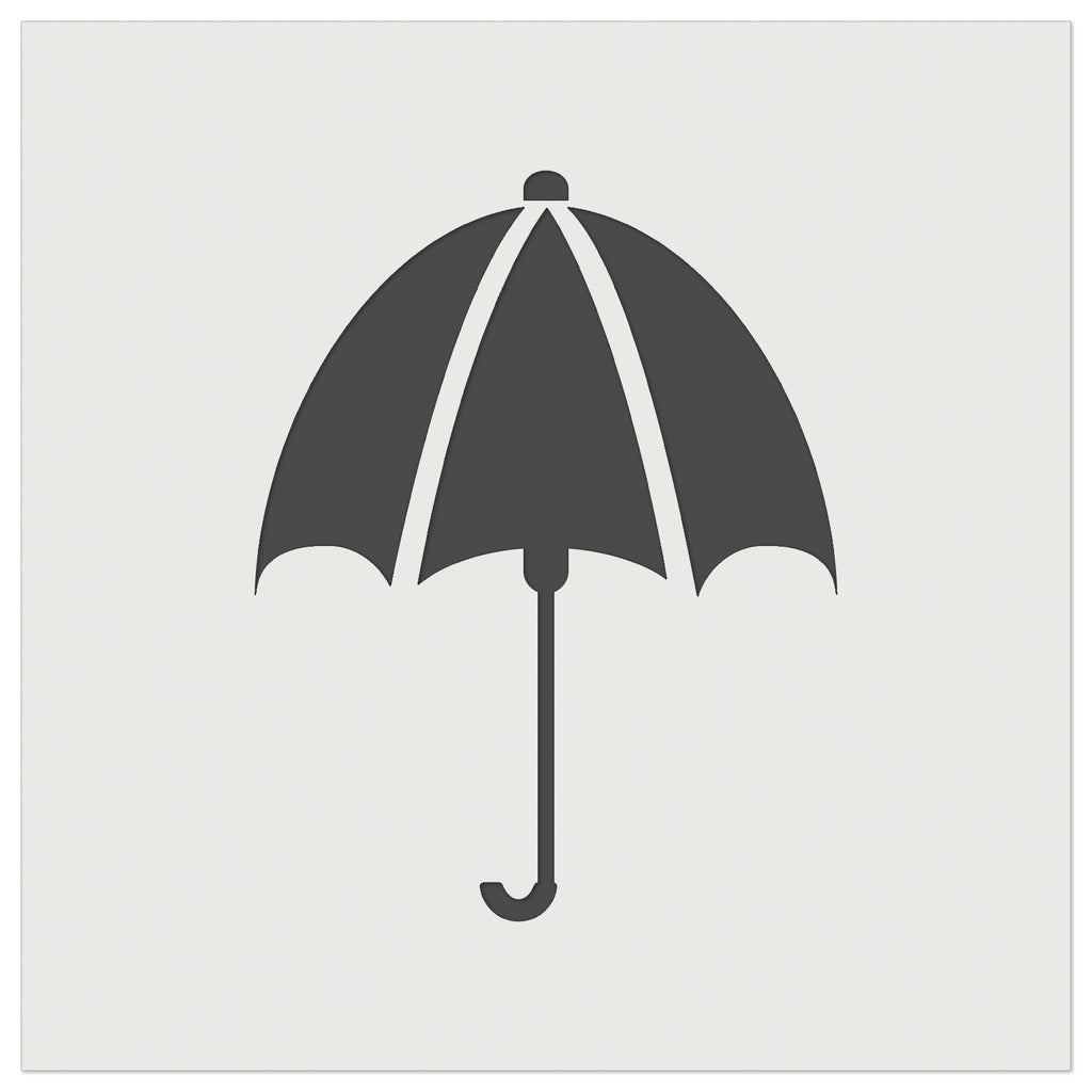 Rainy Day Umbrella Wall Cookie DIY Craft Reusable Stencil