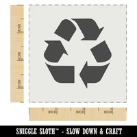 Recycle Symbol Solid Wall Cookie DIY Craft Reusable Stencil