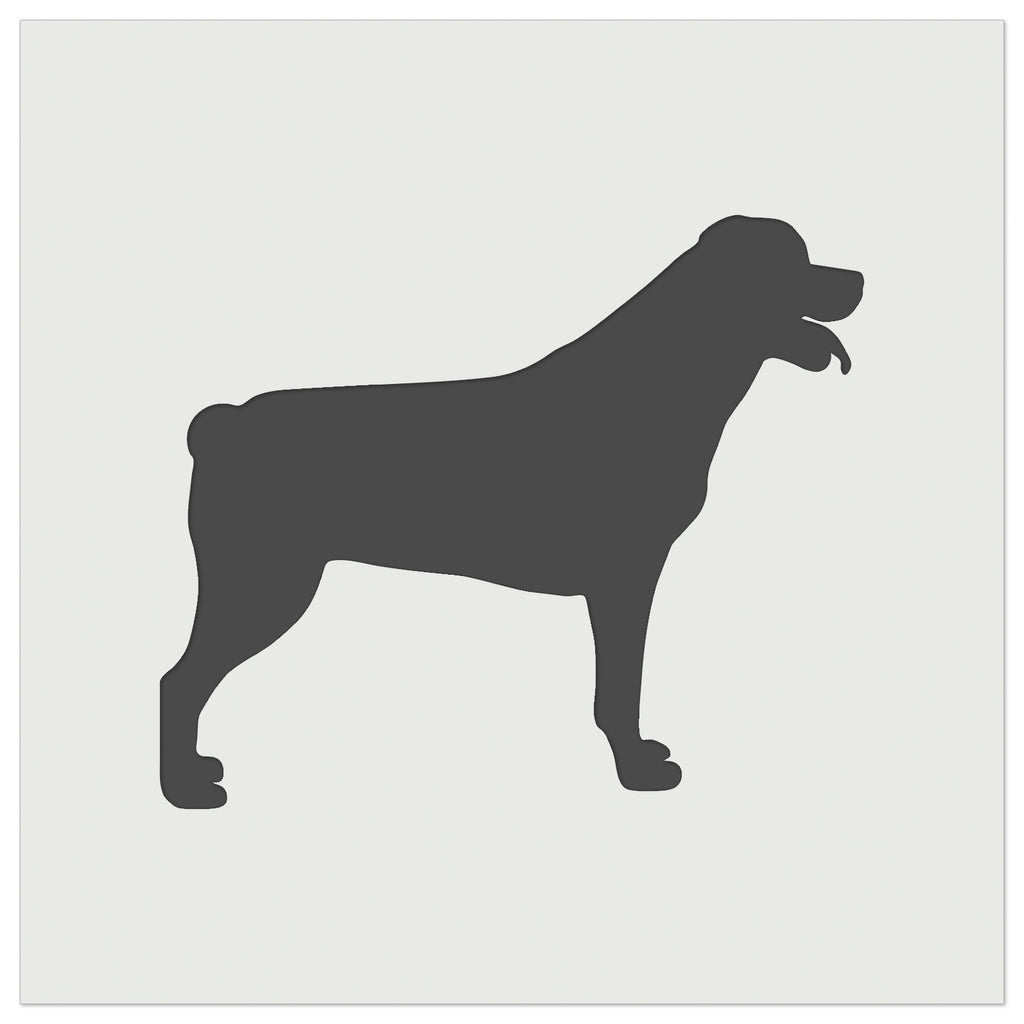 Rottweiler Dog Solid Wall Cookie DIY Craft Reusable Stencil