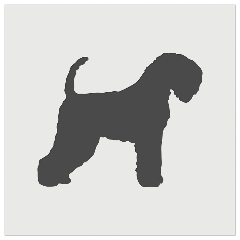 Soft Coated Wheaten Terrier Dog Solid Wall Cookie DIY Craft Reusable Stencil