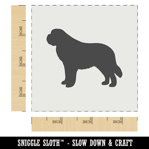 St Bernard Saint Dog Solid Wall Cookie DIY Craft Reusable Stencil