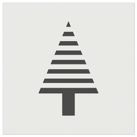 Striped Pine Woodland Tree Wall Cookie DIY Craft Reusable Stencil