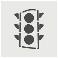 Traffic Light Doodle Wall Cookie DIY Craft Reusable Stencil
