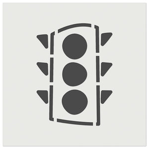 Traffic Light Doodle Wall Cookie DIY Craft Reusable Stencil