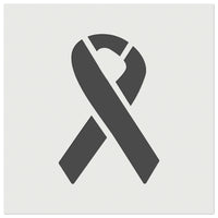 Awareness Ribbon Solid Wall Cookie DIY Craft Reusable Stencil