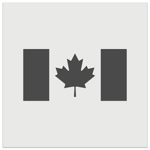 Canada Flag Wall Cookie DIY Craft Reusable Stencil