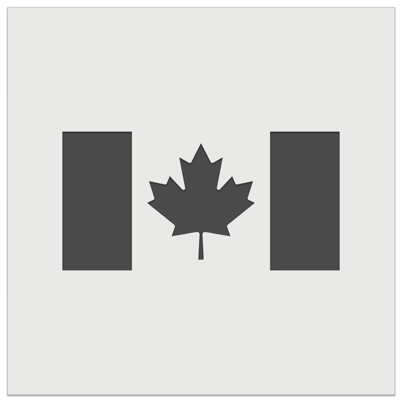 Canada Flag Wall Cookie DIY Craft Reusable Stencil