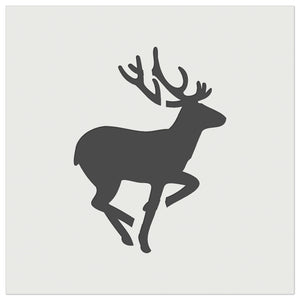 Deer Buck in Profile Solid Wall Cookie DIY Craft Reusable Stencil