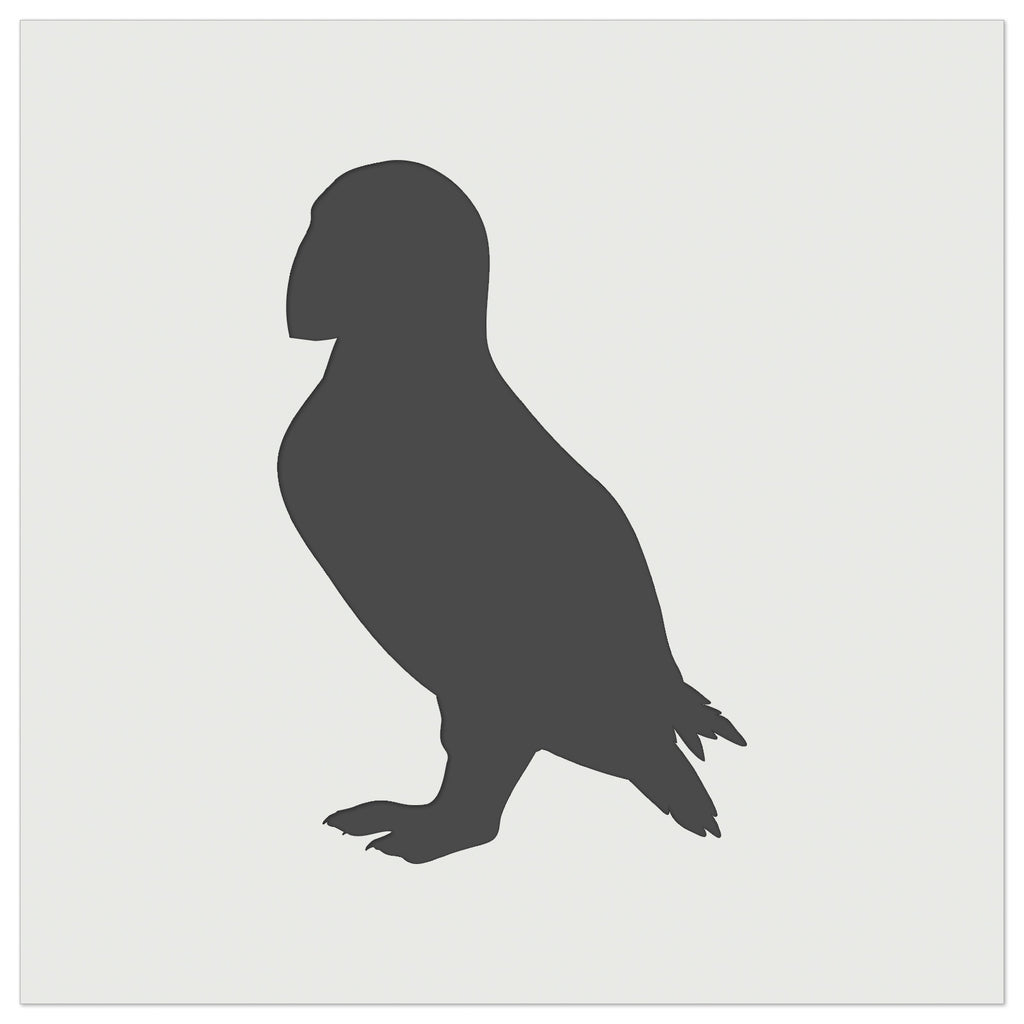 Puffin Bird Solid Wall Cookie DIY Craft Reusable Stencil