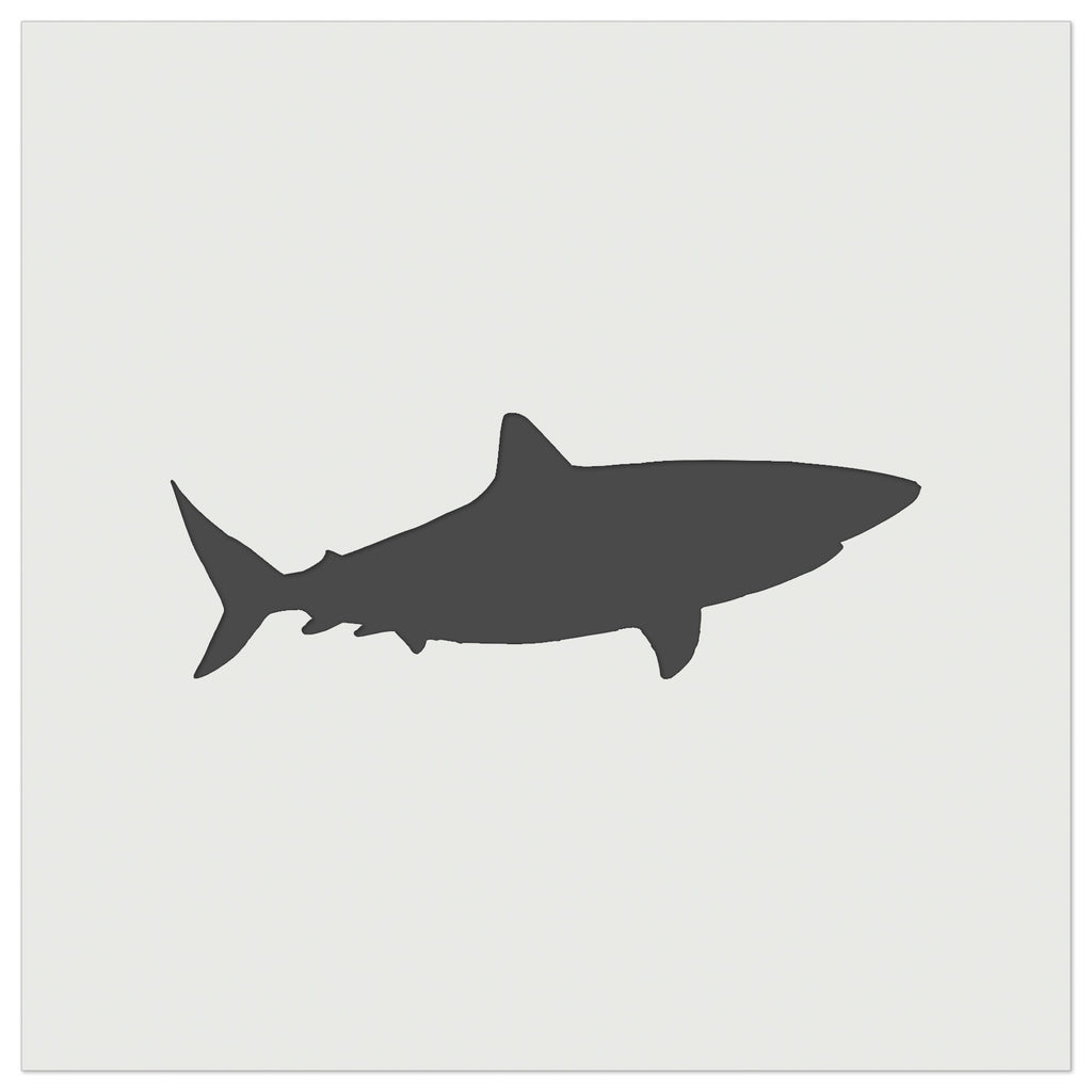 Shark Solid Wall Cookie DIY Craft Reusable Stencil