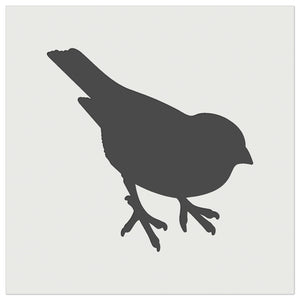 Sparrow Bird Solid Wall Cookie DIY Craft Reusable Stencil