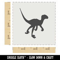 Velociraptor Dinosaur Solid Wall Cookie DIY Craft Reusable Stencil