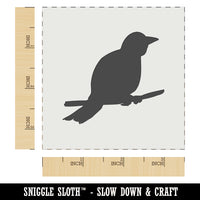 Canary Bird on Branch Solid Wall Cookie DIY Craft Reusable Stencil