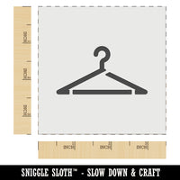 Clothes Hanger Laundry Wall Cookie DIY Craft Reusable Stencil