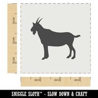 Goat Solid Wall Cookie DIY Craft Reusable Stencil