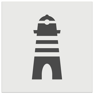 Lighthouse Striped Wall Cookie DIY Craft Reusable Stencil