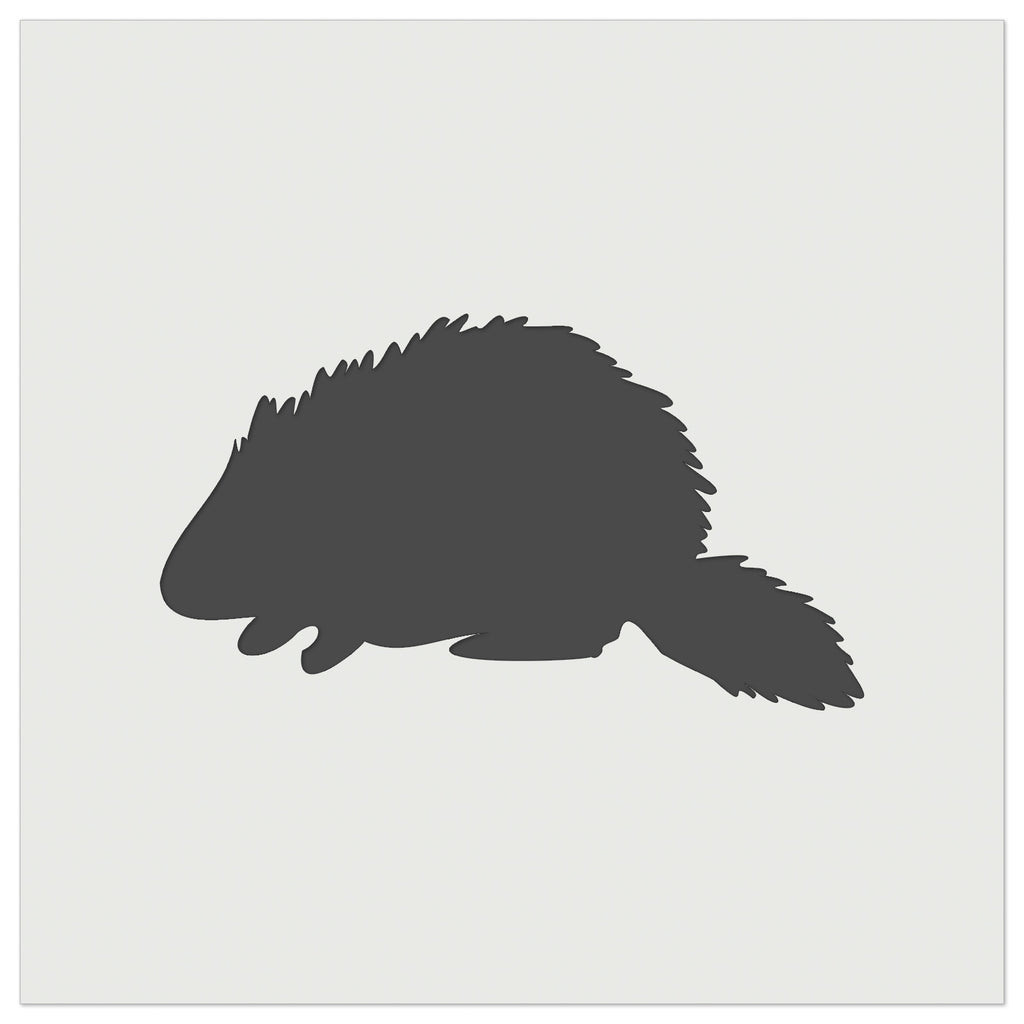 Porcupine Solid Wall Cookie DIY Craft Reusable Stencil