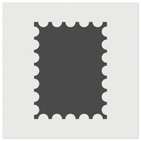 Postage Stamp Border Wall Cookie DIY Craft Reusable Stencil