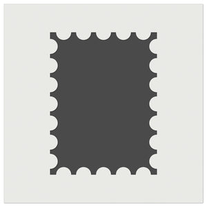 Postage Stamp Border Wall Cookie DIY Craft Reusable Stencil