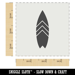 Stylish Surfboard Wall Cookie DIY Craft Reusable Stencil