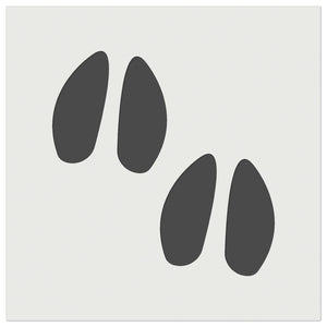 Deer Tracks Footprints Wall Cookie DIY Craft Reusable Stencil